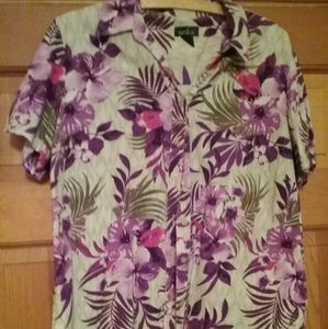 Tropical Flowered Shirt